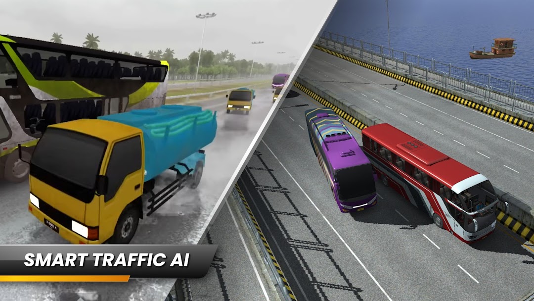 Bus Simulator Indonesia mod apk screenshot 6