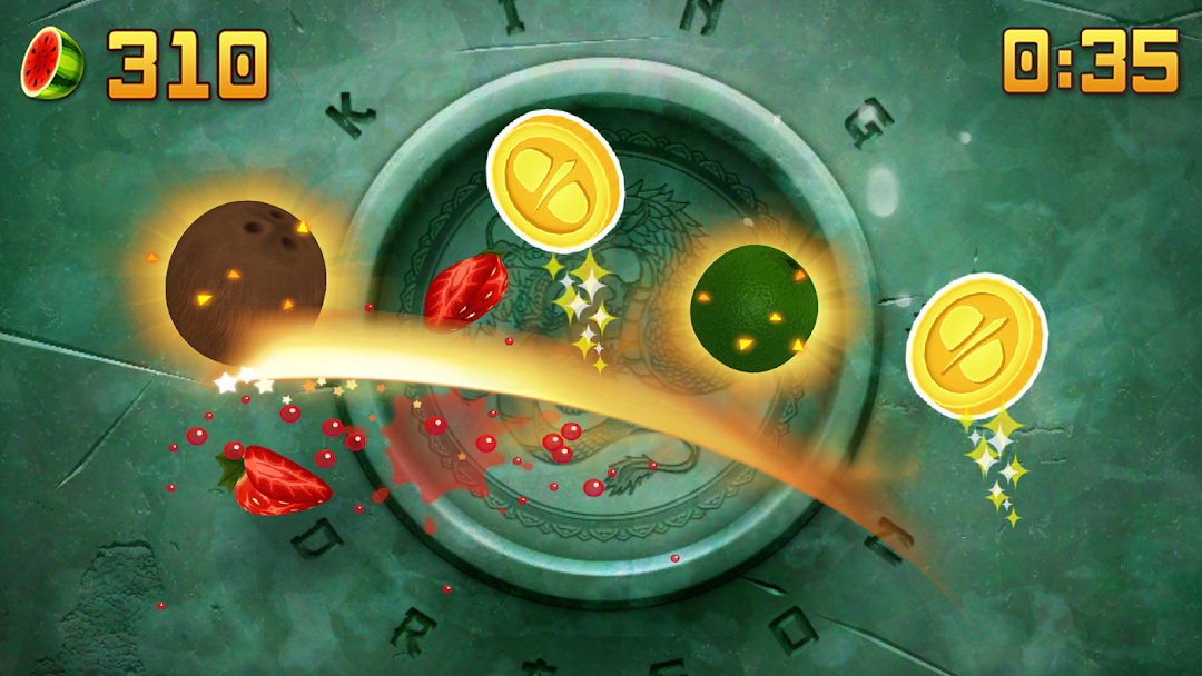 Fruit Ninja Classic mod apk screenshot 3