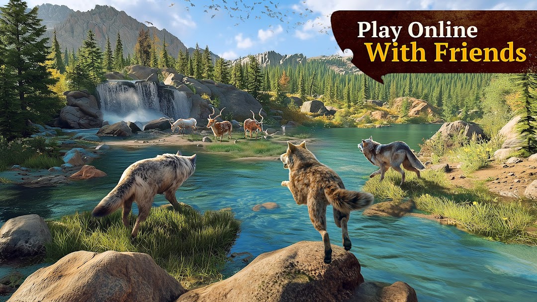 The Wolf: Animal Game MMORPG mod apk screenshot 6