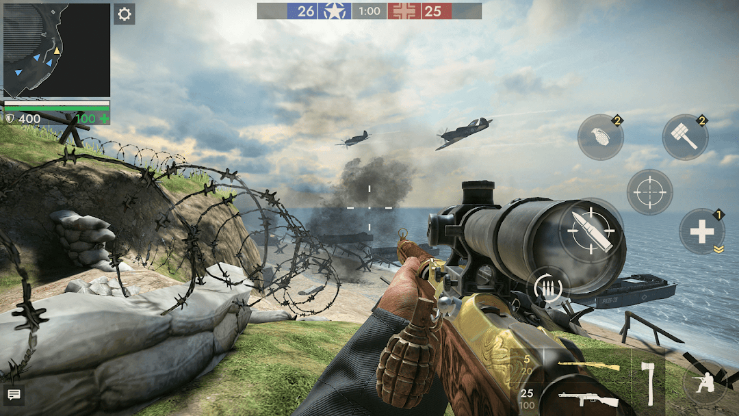 World War Heroes — WW2 PvP FPS mod apk screenshot 8