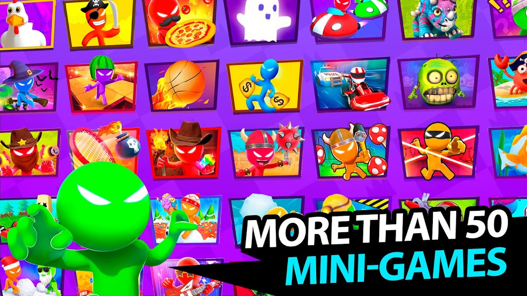 Stickman Party 234 MiniGames mod apk screenshot 8