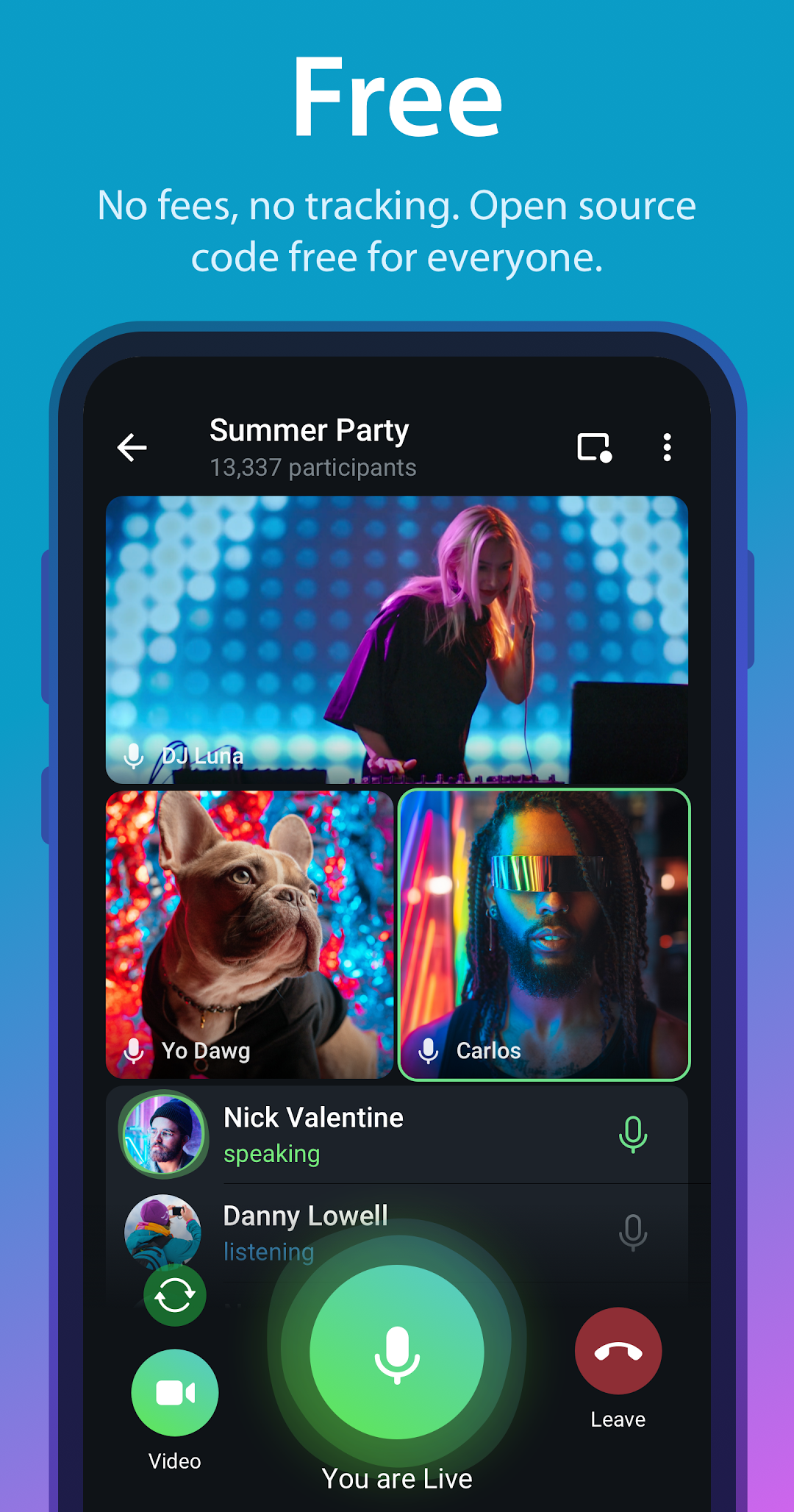 Telegram mod apk screenshot 5