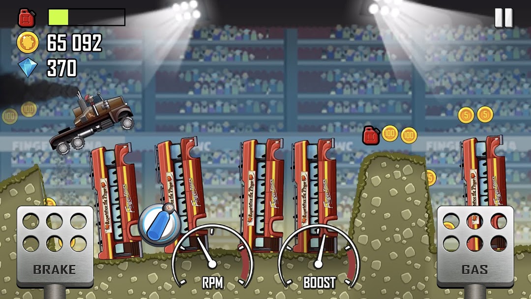 Hill Climb Racing mod apk screenshot 4
