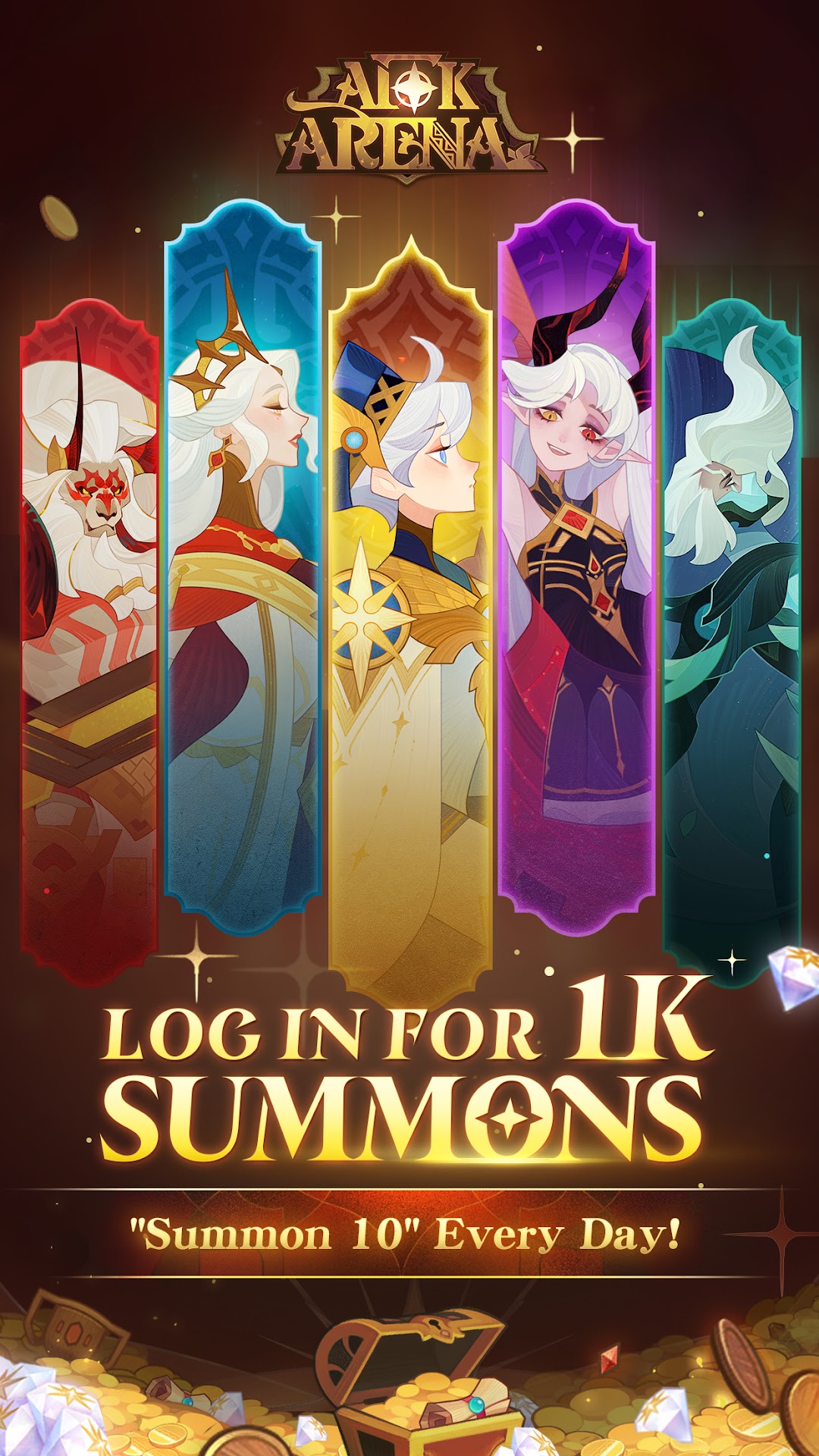 AFK Arena mod apk screenshot 1