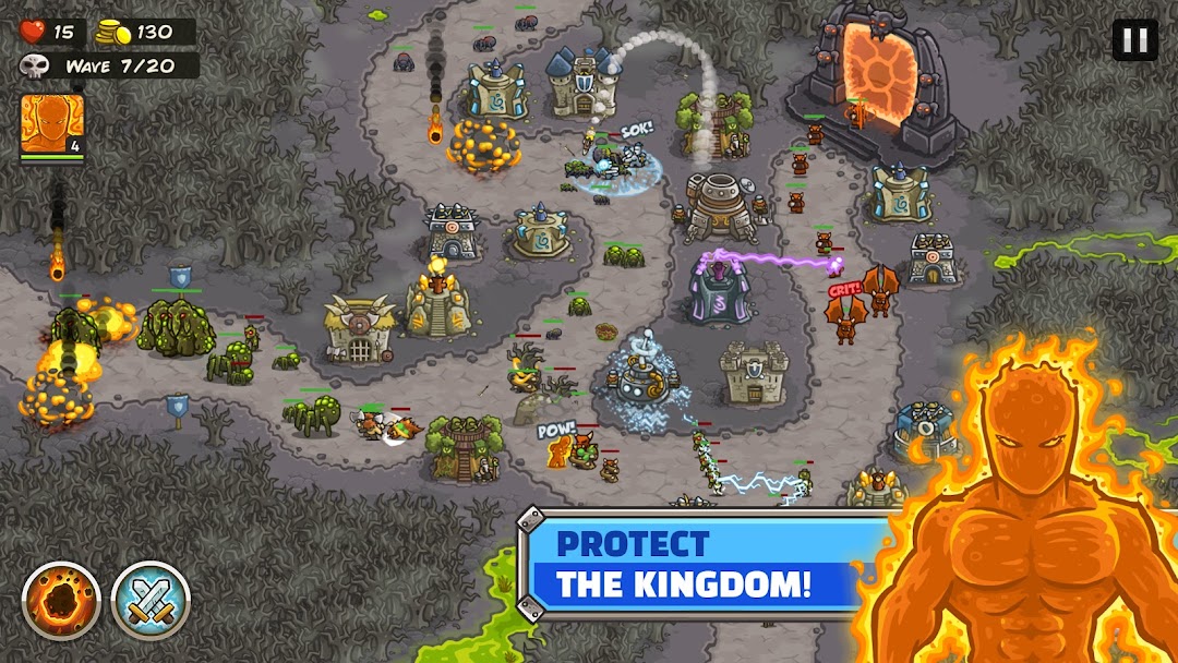 Kingdom Rush Tower Defense TD mod apk screenshot 5