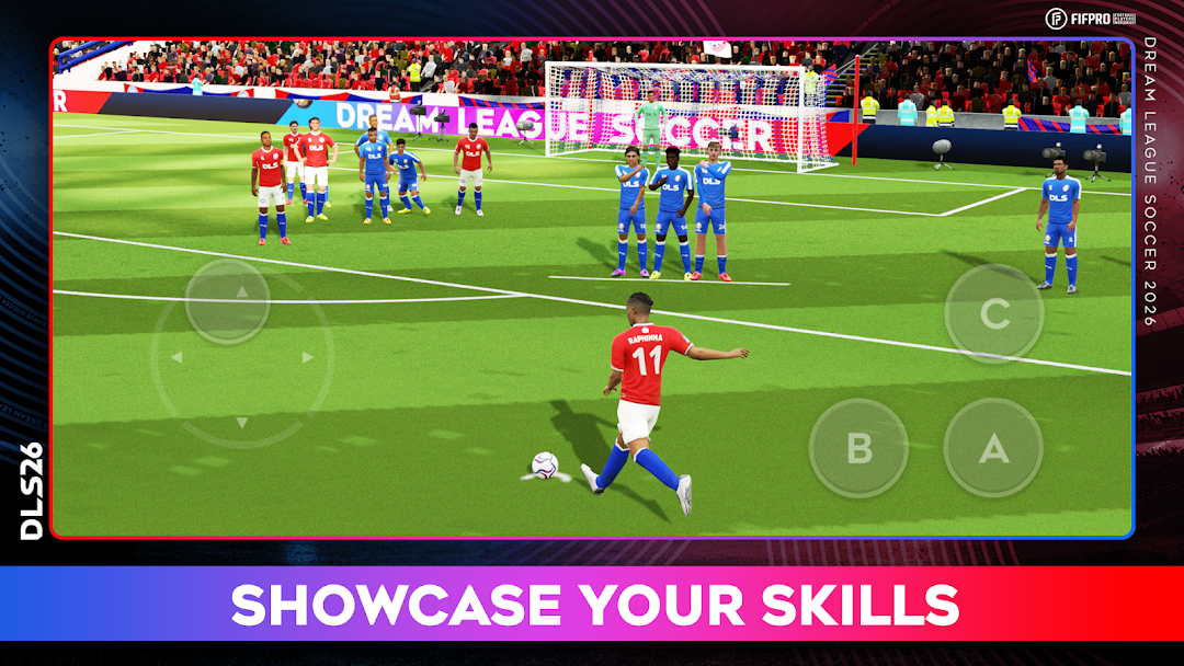 Dream League Soccer 2026 mod apk screenshot 3