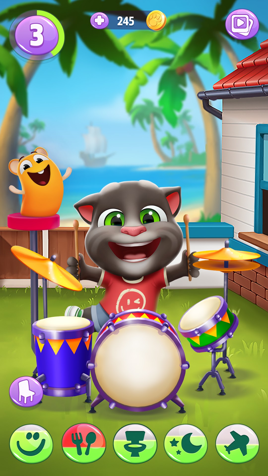 My Talking Tom 2: Pet Game mod apk screenshot 1