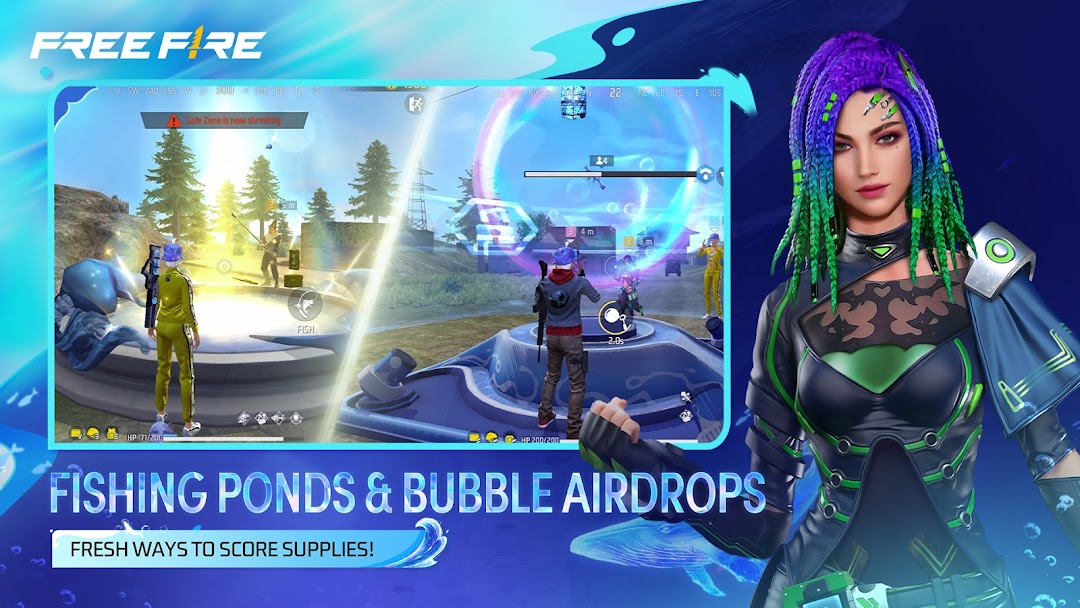 Free Fire: Undersea Mystery mod apk screenshot 7