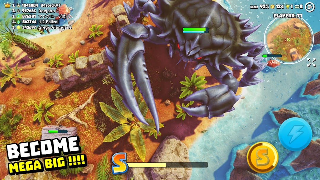 King of Crabs mod apk screenshot 1