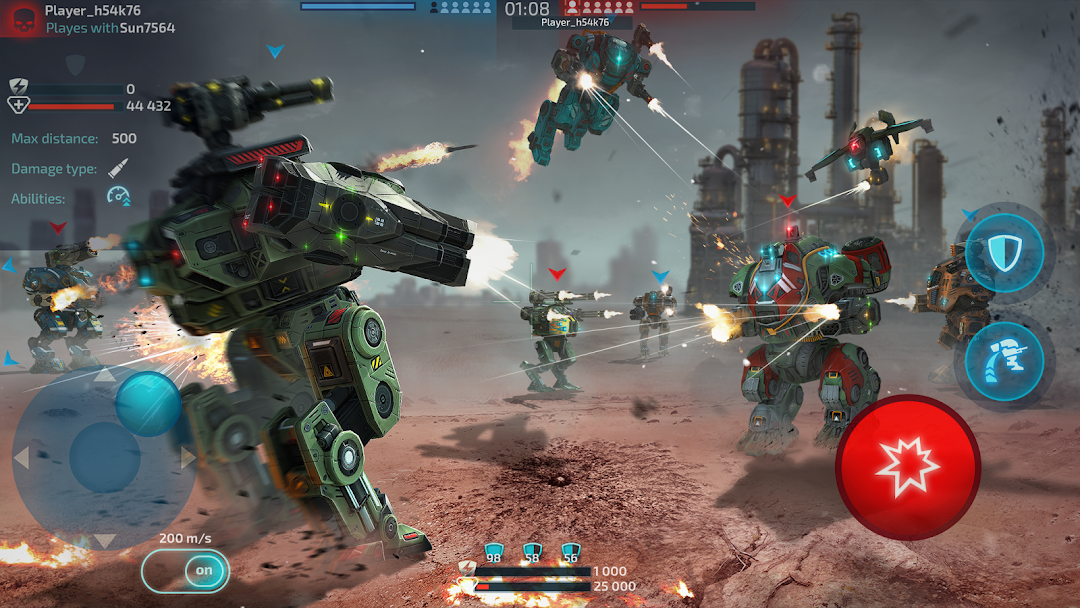 Robot Warfare: PvP Mech Battle mod apk screenshot 6