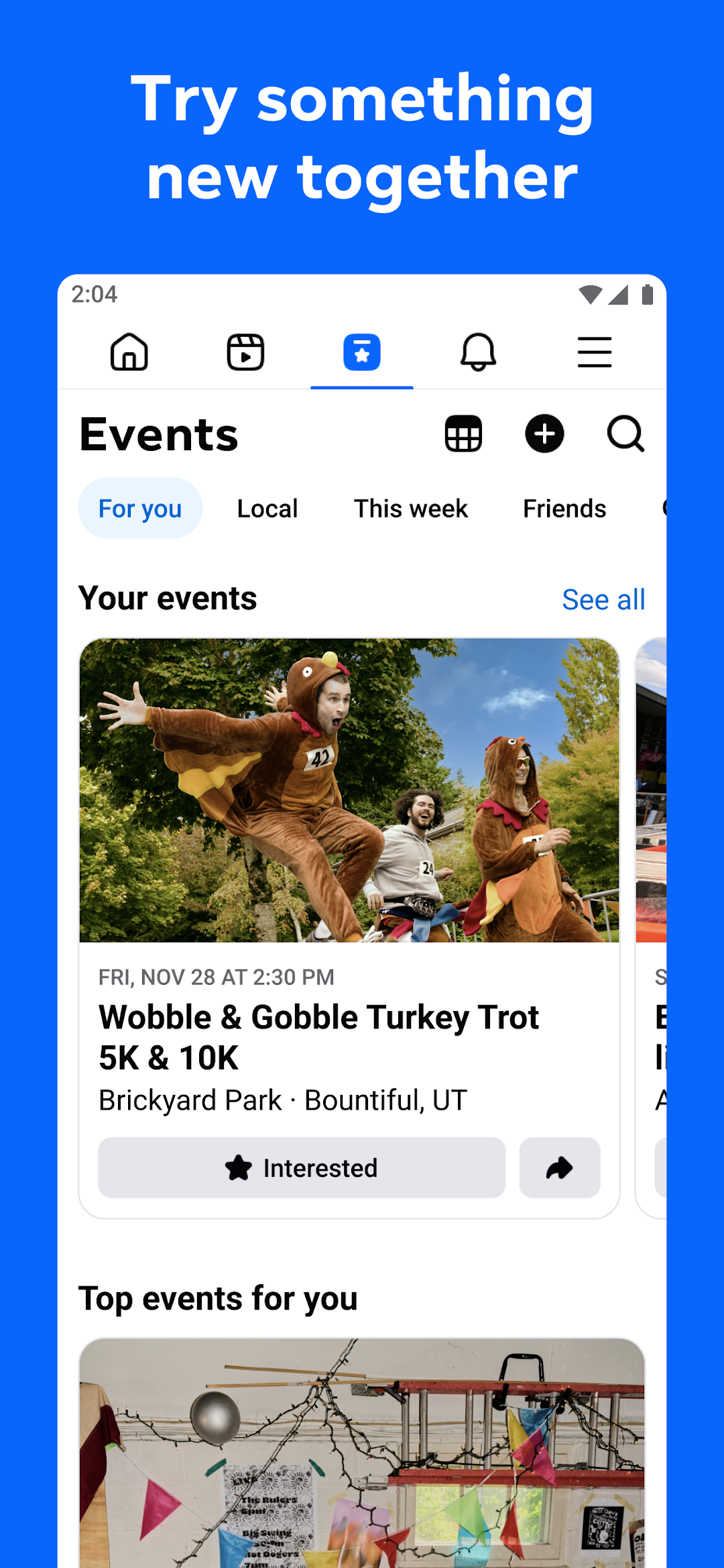 Facebook mod apk screenshot 2