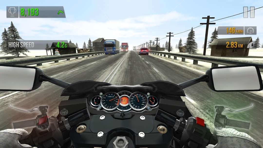 Traffic Rider mod apk screenshot 6