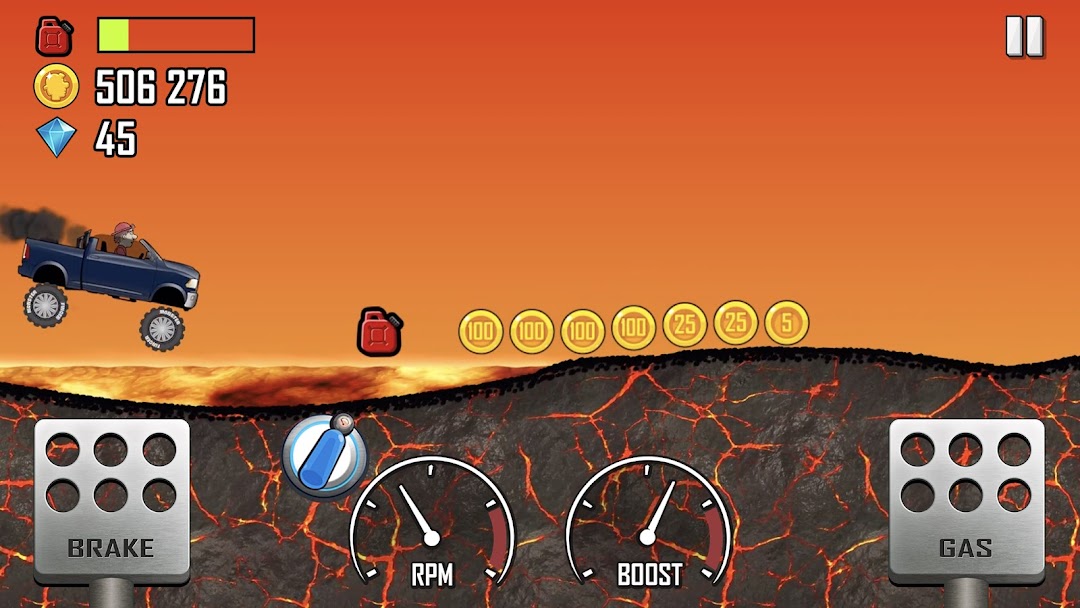 Hill Climb Racing mod apk screenshot 5